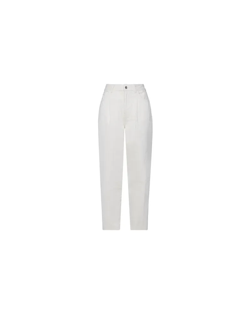 Liu Jo HOSEN & RÖCKE - Jeanshosenauf YOOX.COM Elfenbein