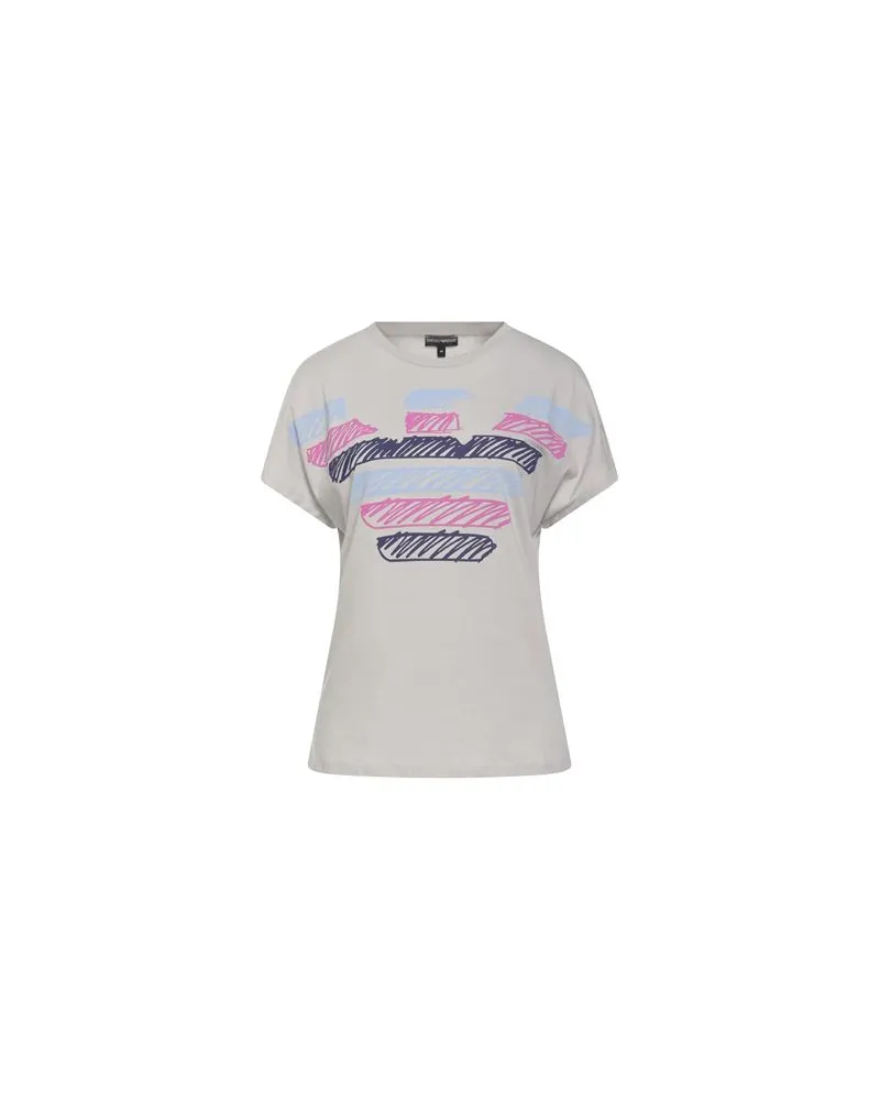 Emporio Armani TOPS - T-shirtsauf YOOX.COM Hellgrau