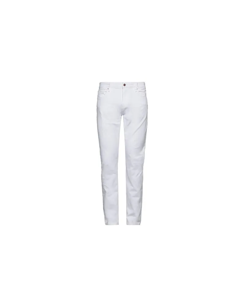 Guess HOSEN & RÖCKE - Jeanshosenauf YOOX.COM Weiß