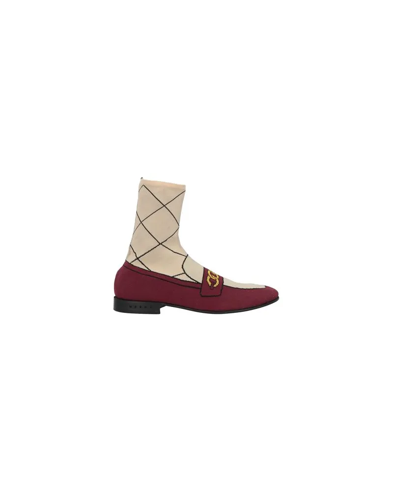 Marni SCHUHE - Stiefelettenauf YOOX.COM Bordeaux