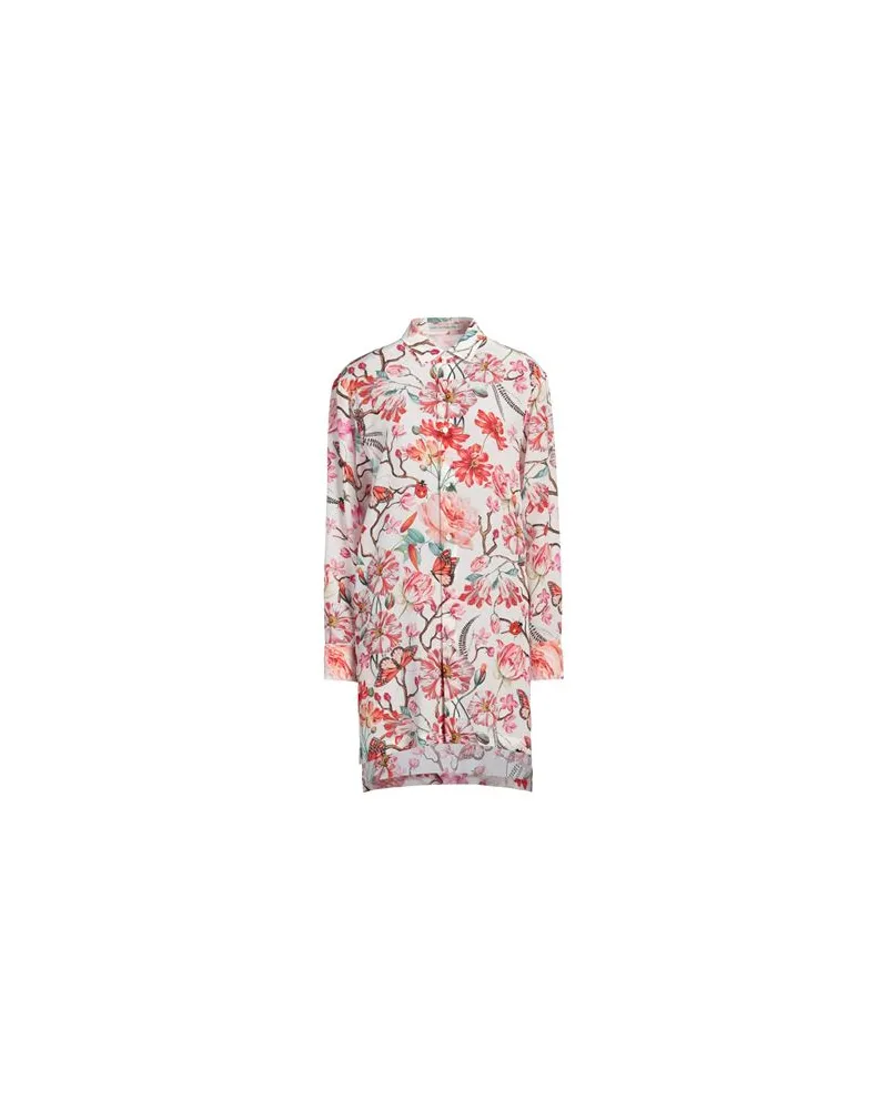 Mary Katrantzou KLEIDER - Mini-Kleiderauf YOOX.COM Elfenbein
