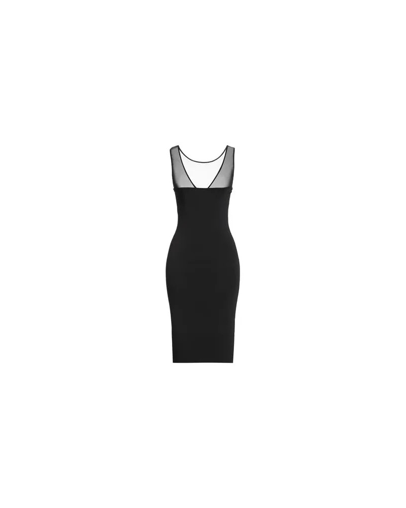 Patrizia Pepe KLEIDER - Midi-Kleiderauf YOOX.COM Schwarz