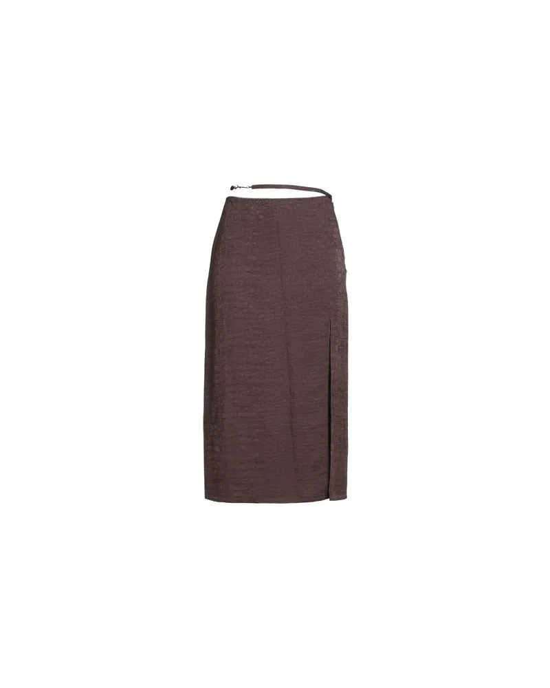 Jacquemus HOSEN & RÖCKE - Midi-Röckeauf YOOX.COM Dunkelbraun