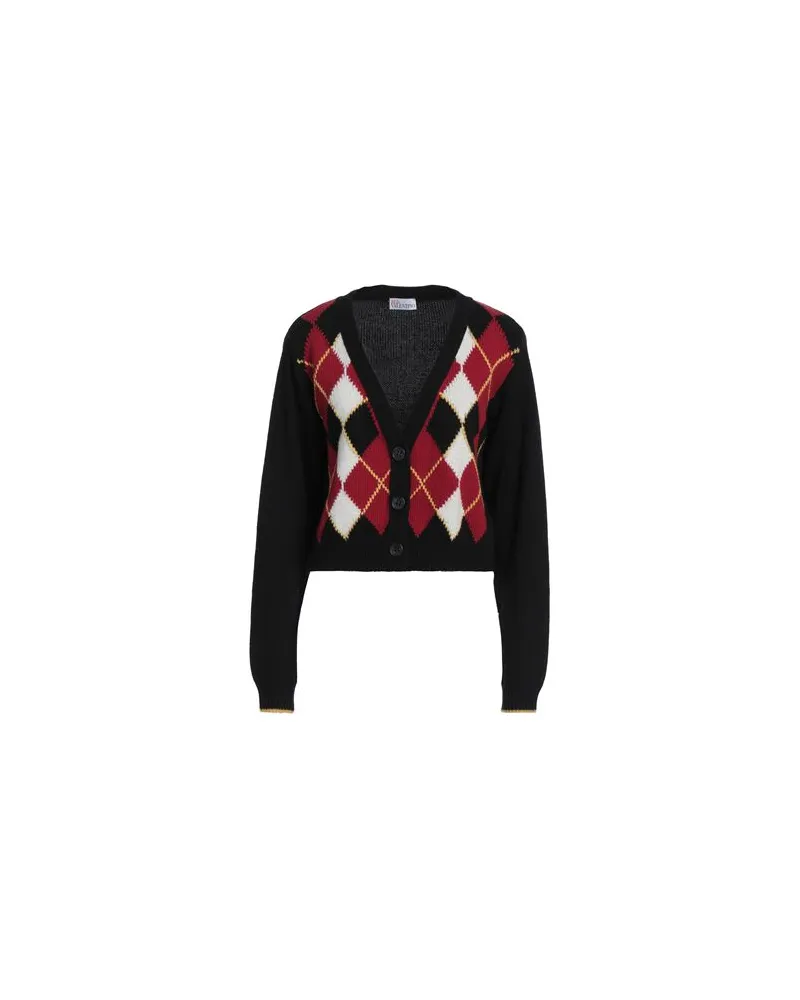 RED Valentino STRICKWAREN - Strickjackenauf YOOX.COM Schwarz