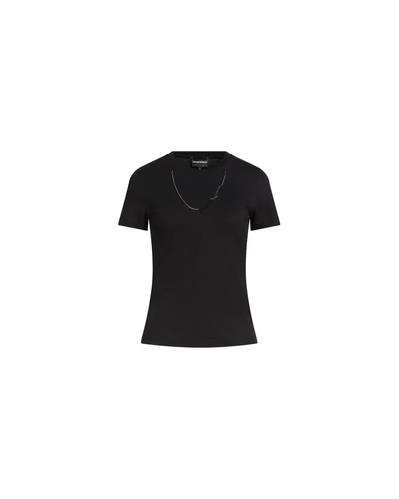 Emporio Armani TOPS - T-shirtsauf YOOX.COM Schwarz
