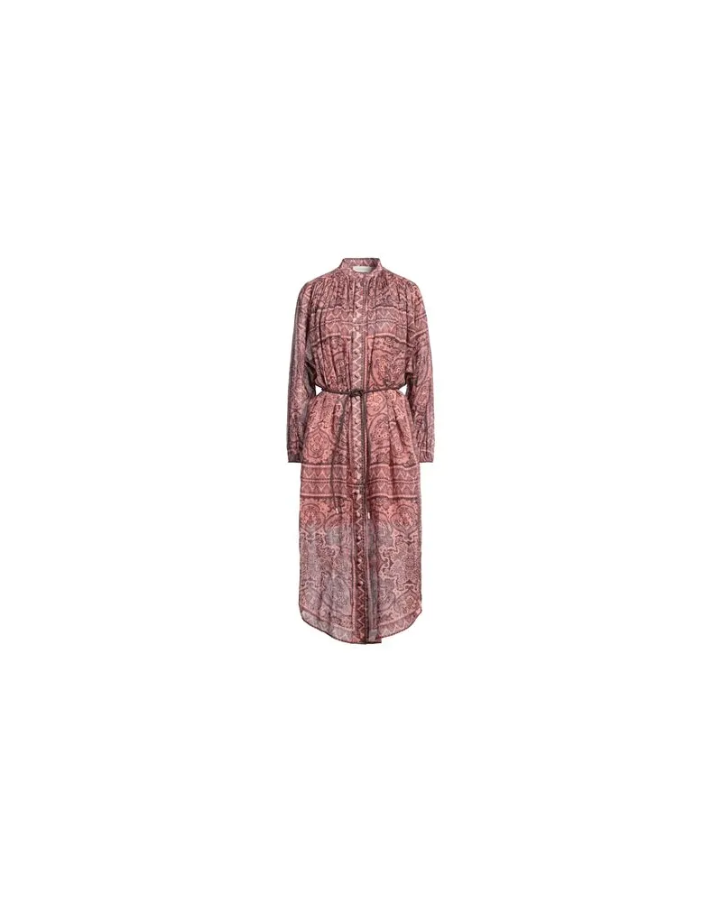 Zimmermann KLEIDER - Midi-Kleiderauf YOOX.COM Lachs