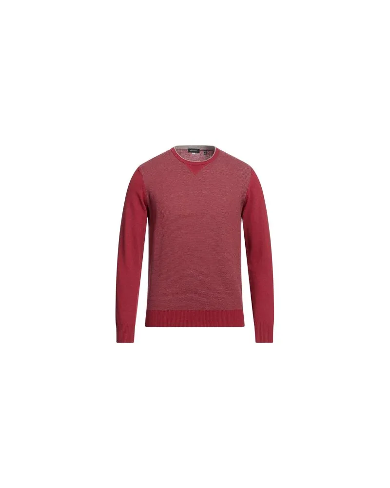 Angelo Nardelli STRICKWAREN - Pulloverauf YOOX.COM Ziegelrot