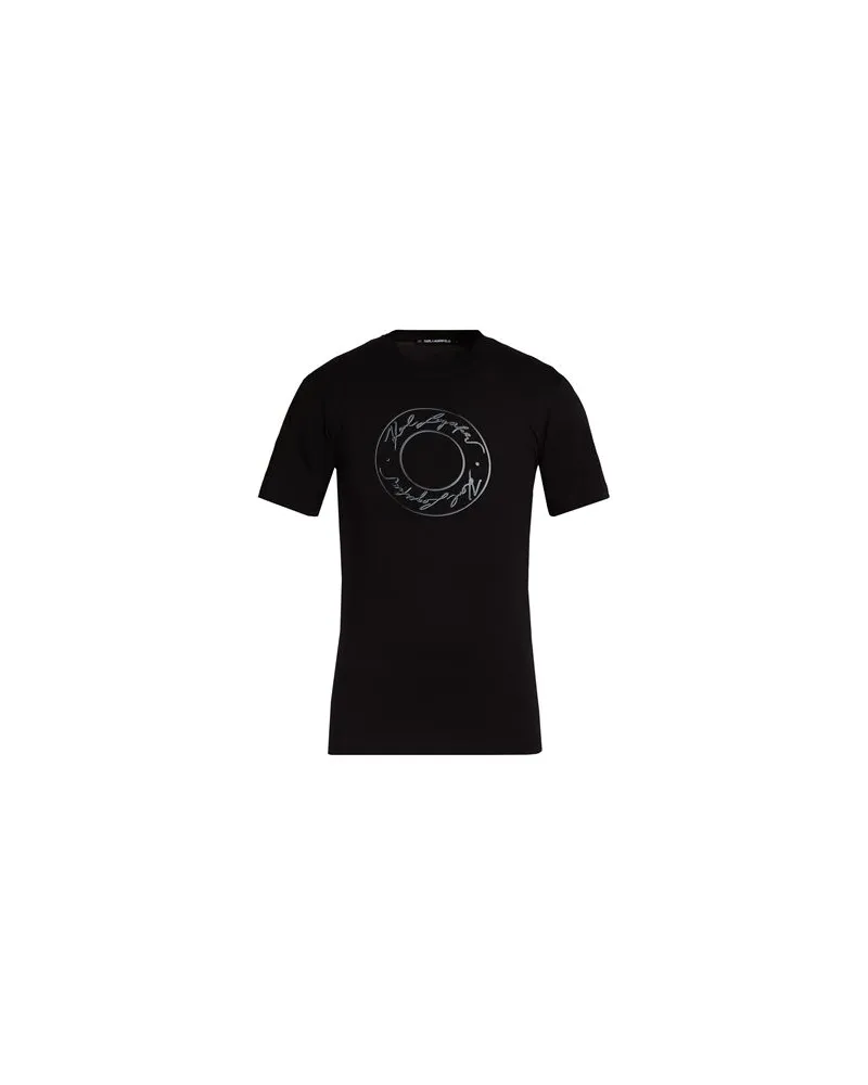 Karl Lagerfeld TOPS - T-shirtsauf YOOX.COM Schwarz