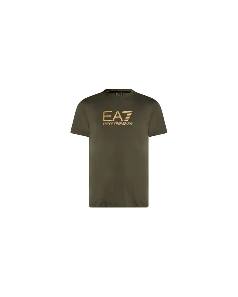 EA7 TOPS - T-shirtsauf YOOX.COM Militärgrün