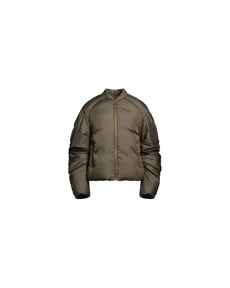 KHRISJOY JACKEN & MÄNTEL - Pufferjacken & Daunenjackenauf YOOX.COM Militärgrün