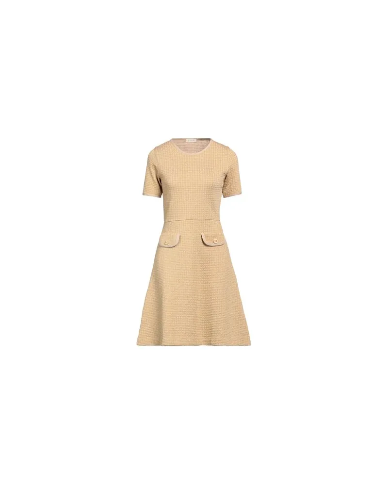 SIYU KLEIDER - Mini-Kleiderauf YOOX.COM Sand