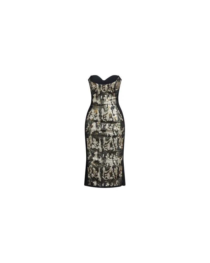 Chiara Boni KLEIDER - Midi-Kleiderauf YOOX.COM Gold
