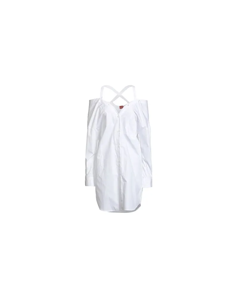HUGO BOSS KLEIDER - Mini-Kleiderauf YOOX.COM Weiß
