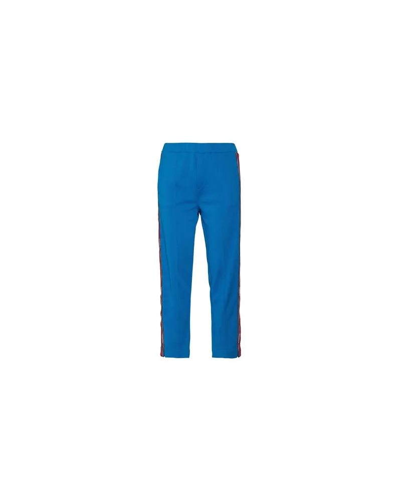 Dondup HOSEN & RÖCKE - Hosenauf YOOX.COM Azurblau
