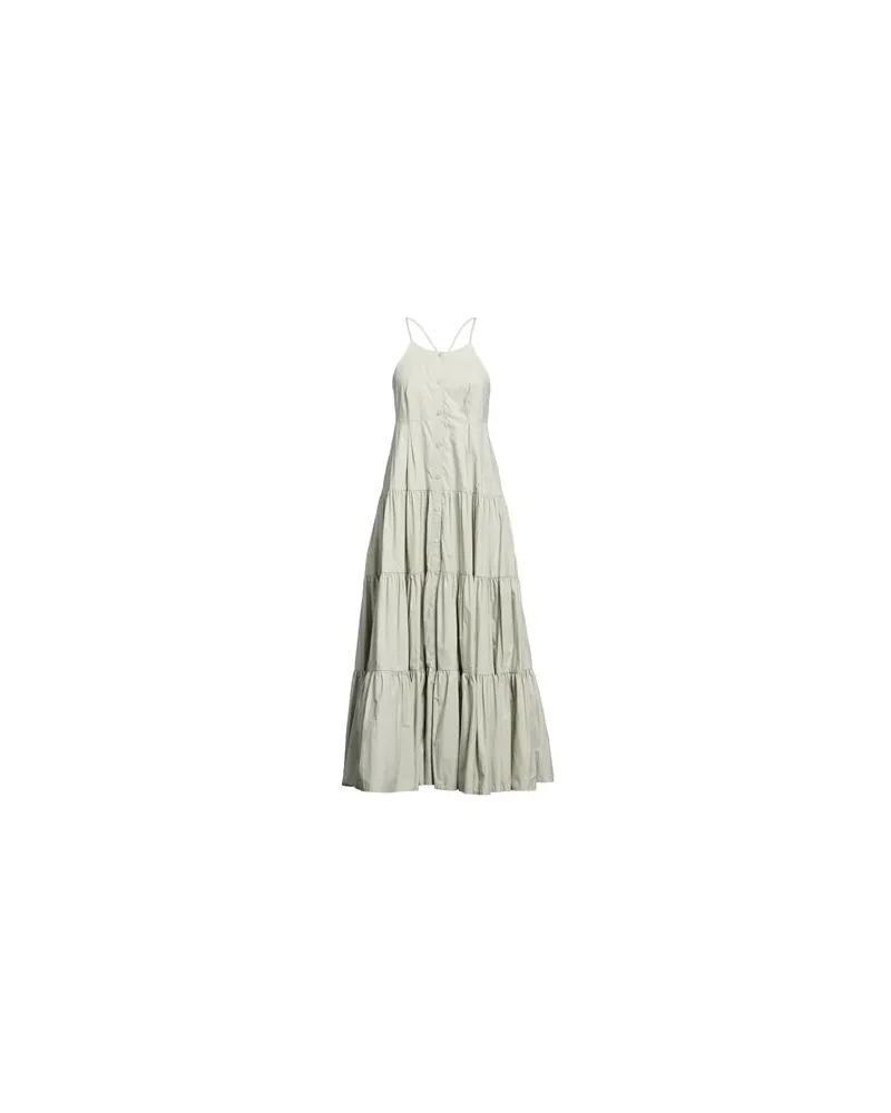 Isabelle Blanche KLEIDER - Maxi-Kleiderauf YOOX.COM Salbeigrün