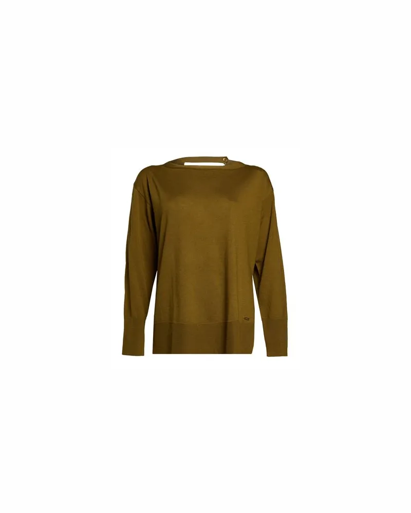 Kaos STRICKWAREN - Pulloverauf YOOX.COM Militärgrün