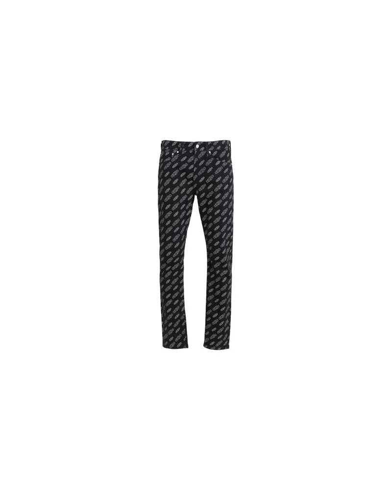 Calvin Klein CKJ 058 SLIM TAPER - HOSEN & RÖCKE - Jeanshosenauf YOOX.COM Schwarz