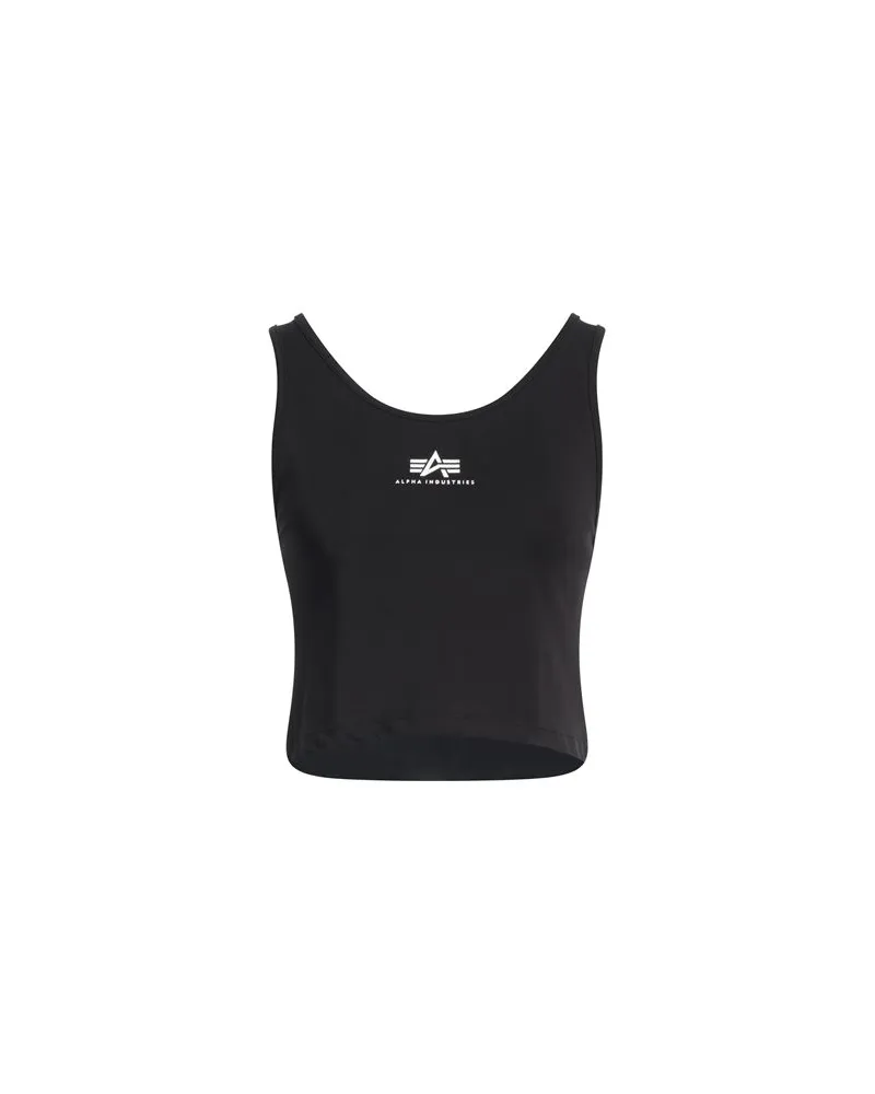 Alpha Industries TOPS - Topsauf YOOX.COM Schwarz