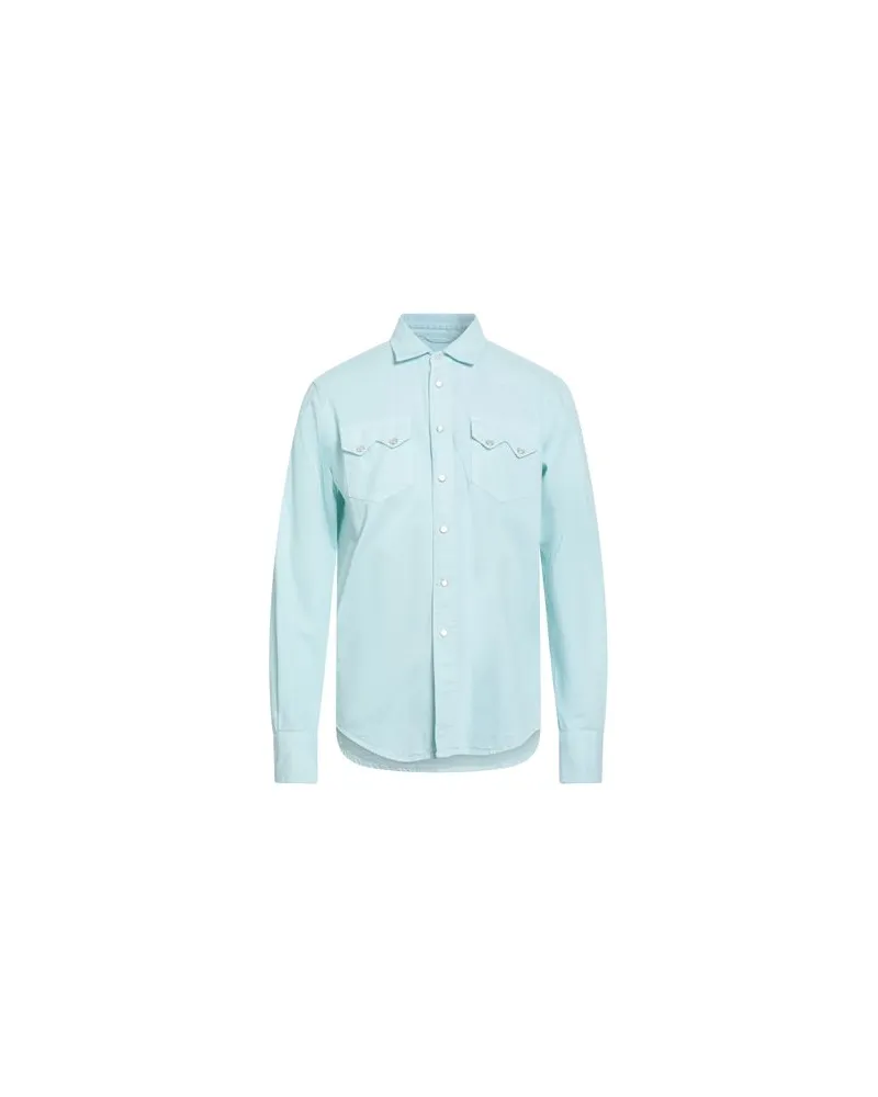 Roy Roger's ROŸ ROGER TOPS - Hemdenauf YOOX.COM Himmelblau