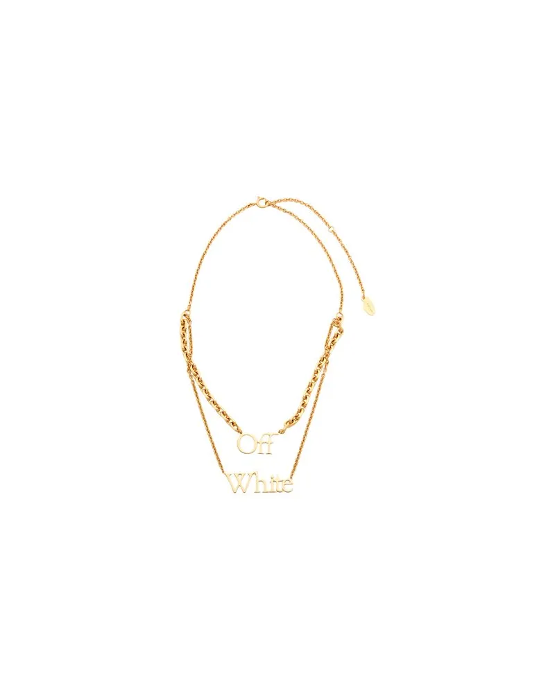 OFF-WHITE SCHMUCK und UHREN - Halskettenauf YOOX.COM Gold