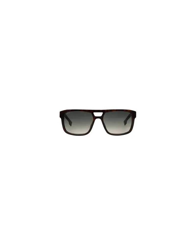 HUGO BOSS BRILLEN - Sonnenbrillenauf YOOX.COM Schokobraun