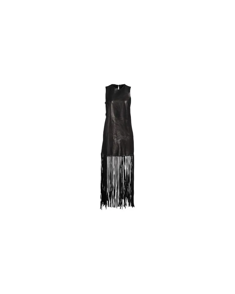 ANDAMANE KLEIDER - Maxi-Kleiderauf YOOX.COM Schwarz