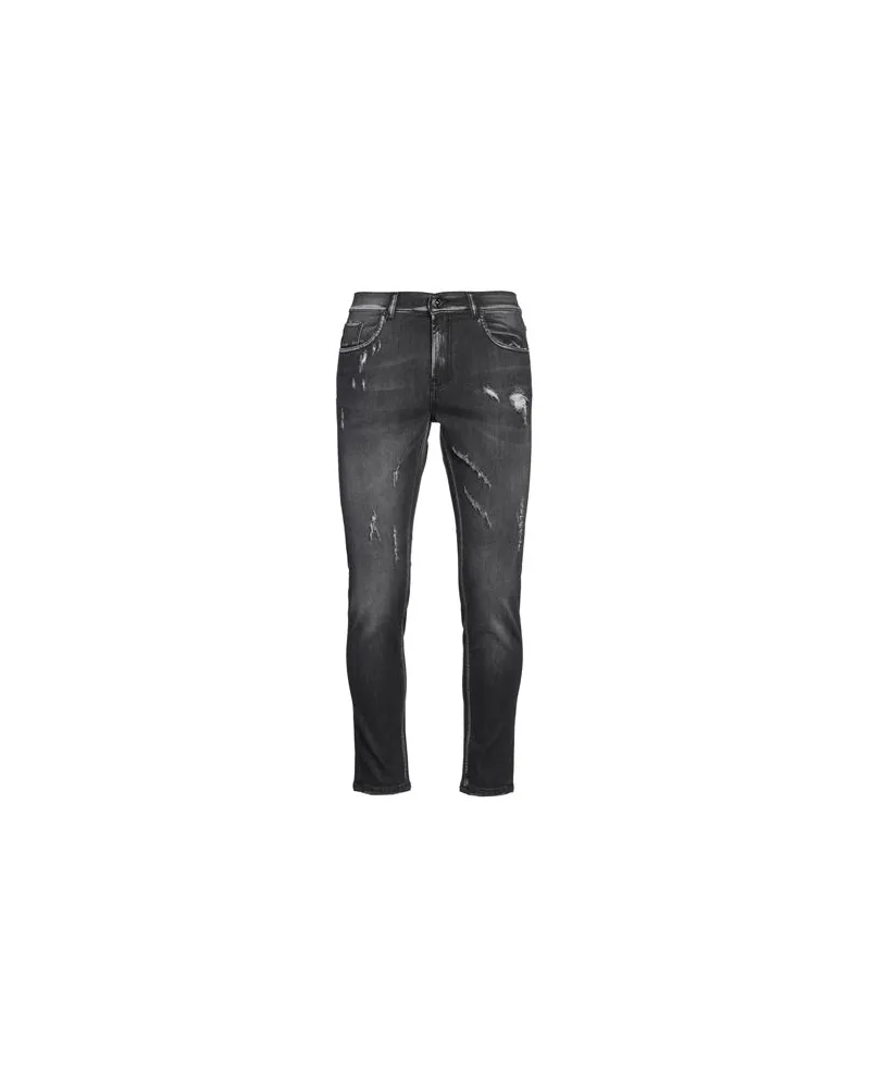 Les Hommes HOSEN & RÖCKE - Jeanshosenauf YOOX.COM Schwarz