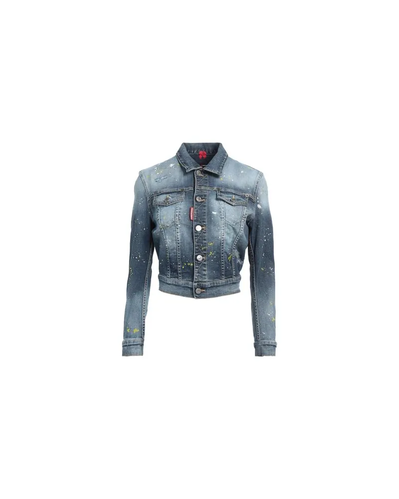 Dsquared2 JACKEN & MÄNTEL - Jeansjacken/Mäntelauf YOOX.COM Blau