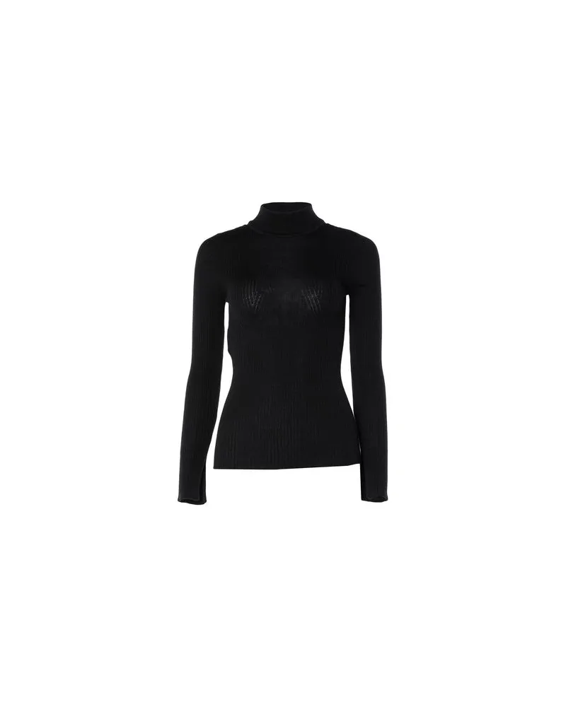 Alberta Ferretti STRICKWAREN - Rollkragenpulloverauf YOOX.COM Schwarz