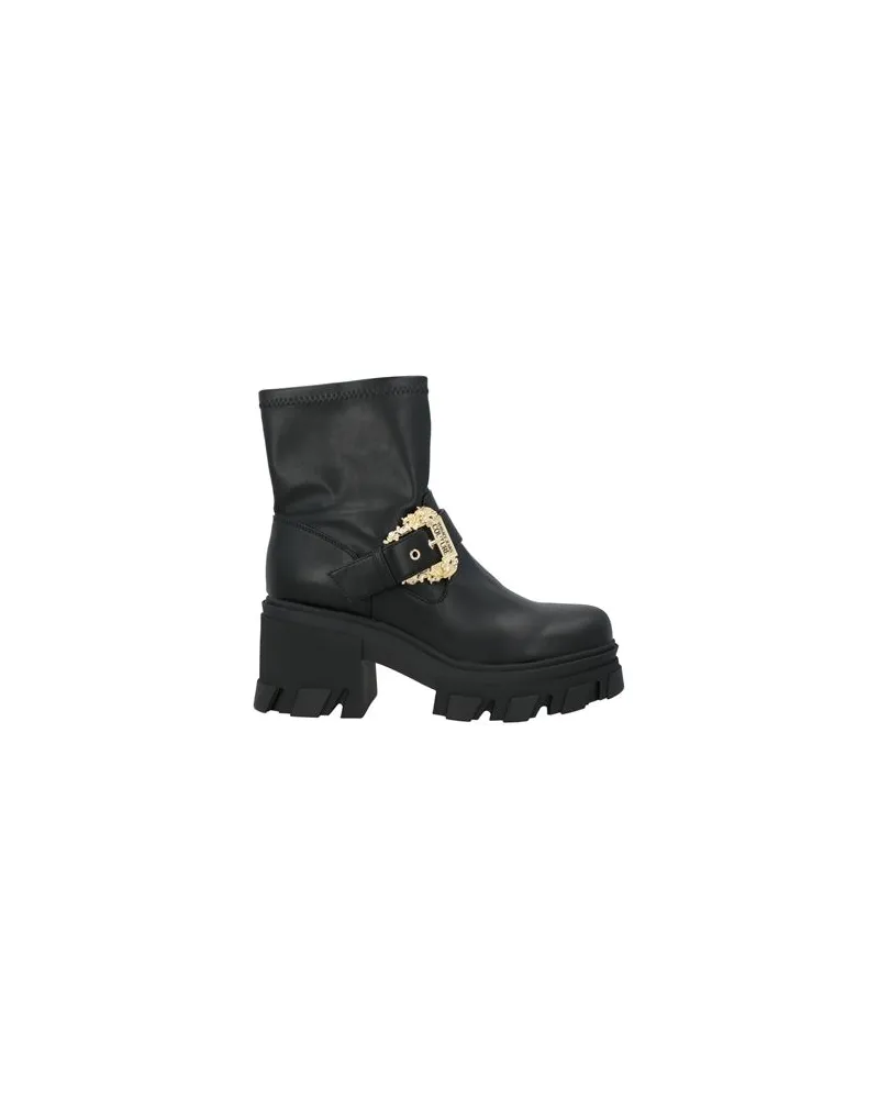 Versace Jeans SCHUHE - Stiefelettenauf YOOX.COM Schwarz
