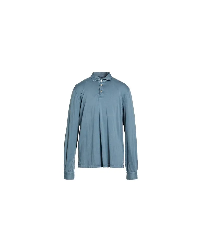 Fedeli TOPS - Poloshirtsauf YOOX.COM Taubenblau