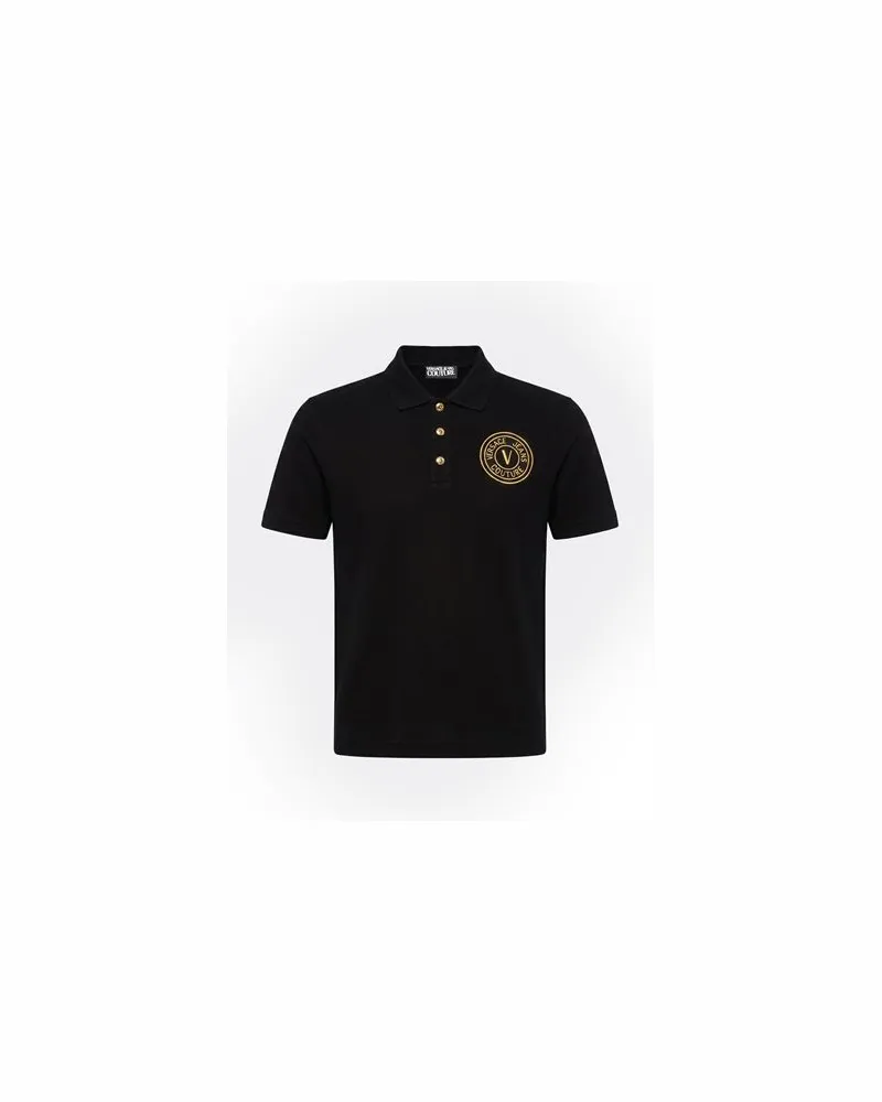 Versace Jeans TOPS - Poloshirtsauf YOOX.COM Schwarz