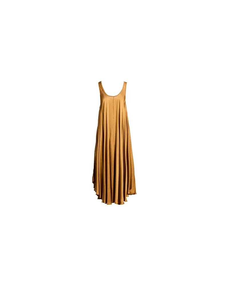 Mes Demoiselles KLEIDER - Maxi-Kleiderauf YOOX.COM Senf