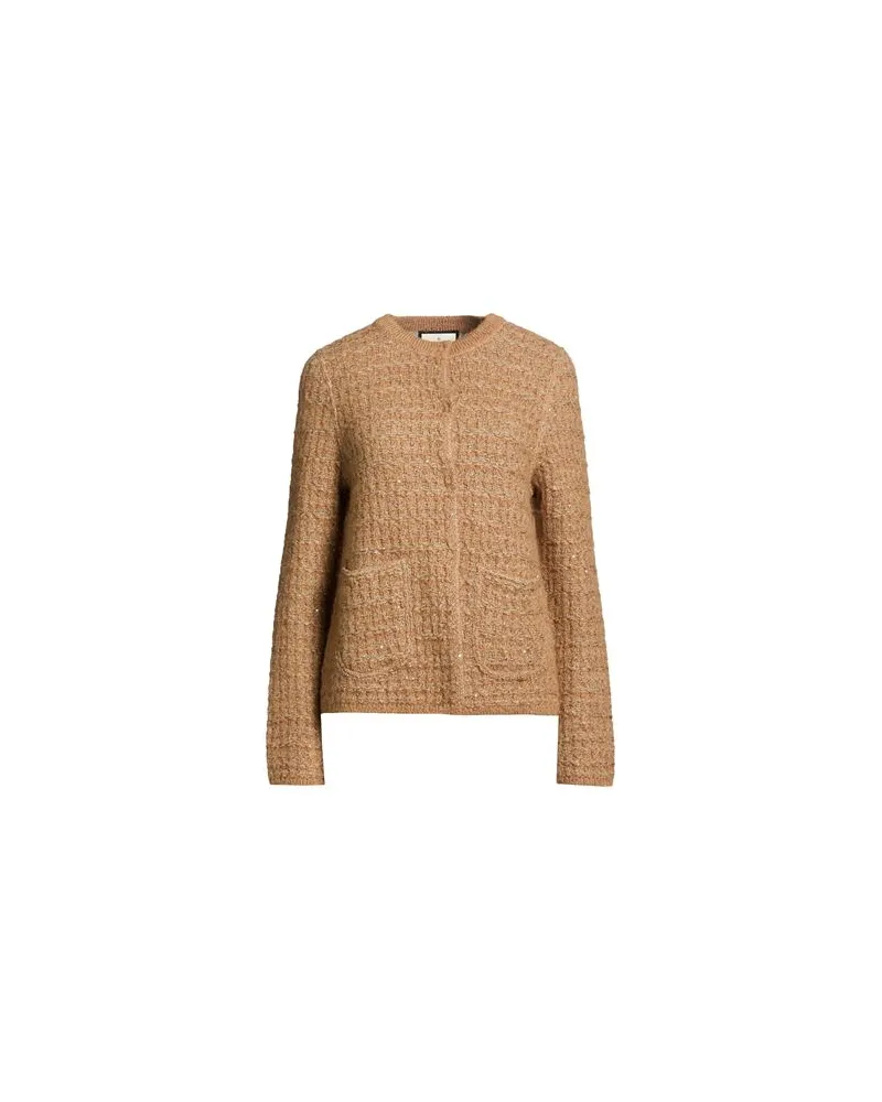 Bruno Manetti STRICKWAREN - Strickjackenauf YOOX.COM Kamel