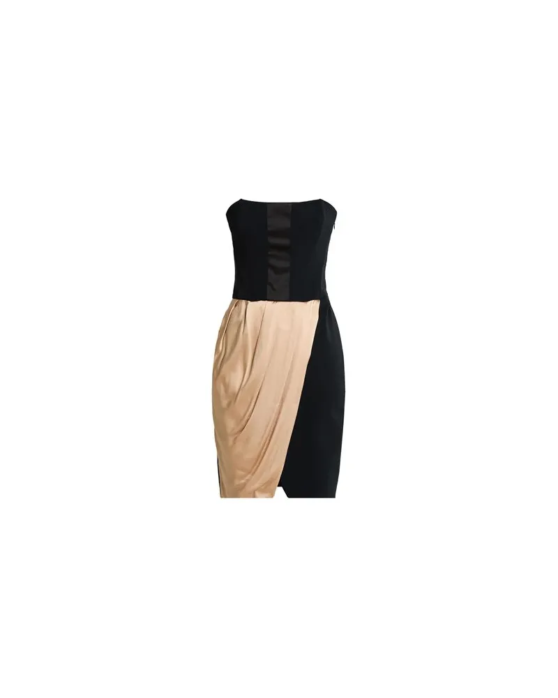 Elisabetta Franchi KLEIDER - Mini-Kleiderauf YOOX.COM Schwarz