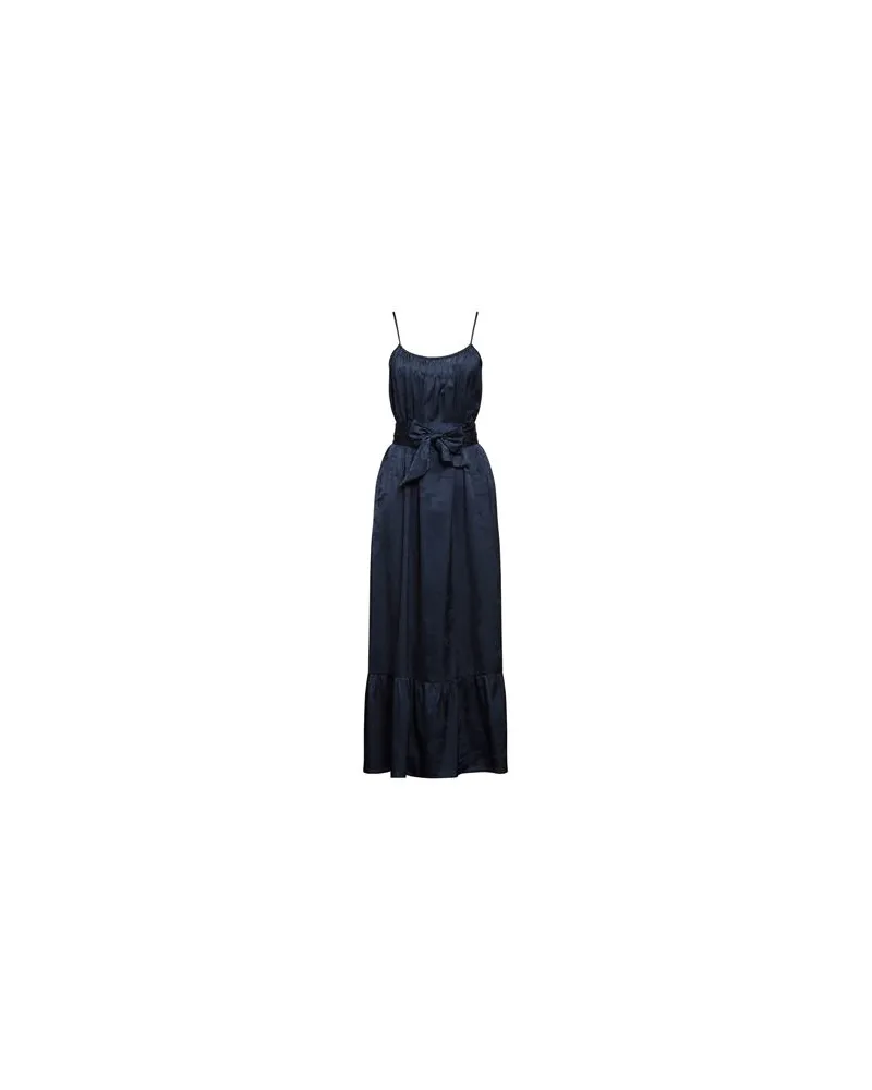 ANONYME designers KLEIDER - Maxi-Kleiderauf YOOX.COM Nachtblau