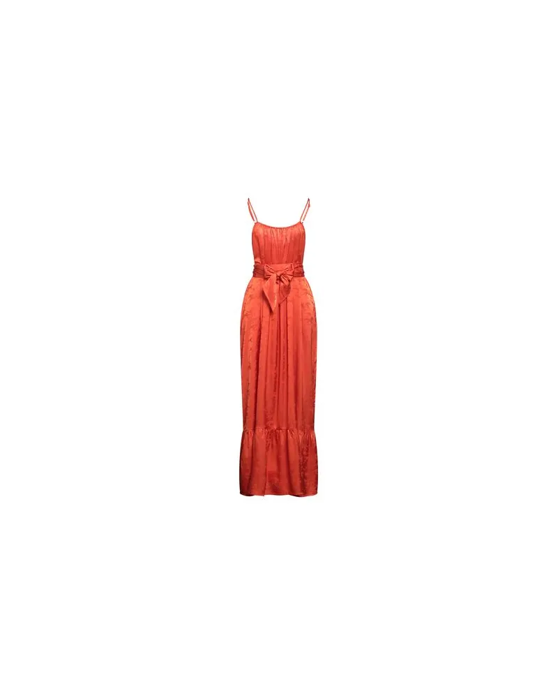ANONYME designers KLEIDER - Maxi-Kleiderauf YOOX.COM Orange
