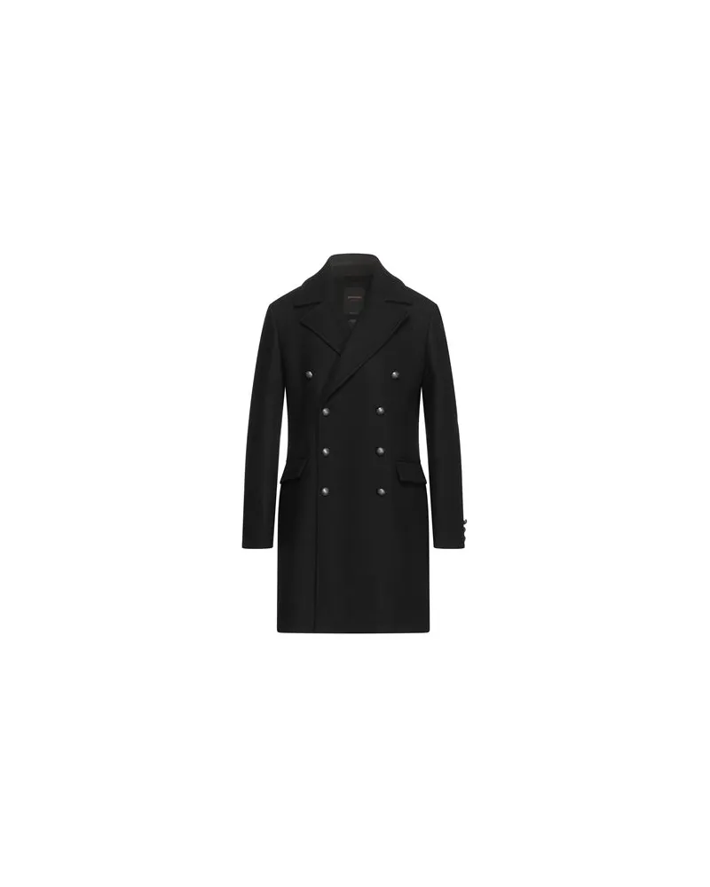 OFFICINA 36 JACKEN & MÄNTEL - Mäntelauf YOOX.COM Schwarz