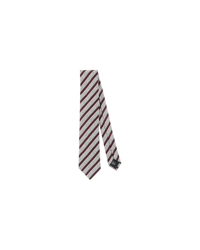 Ermenegildo Zegna ACCESSOIRES - Krawatten & Fliegenauf YOOX.COM Bordeaux
