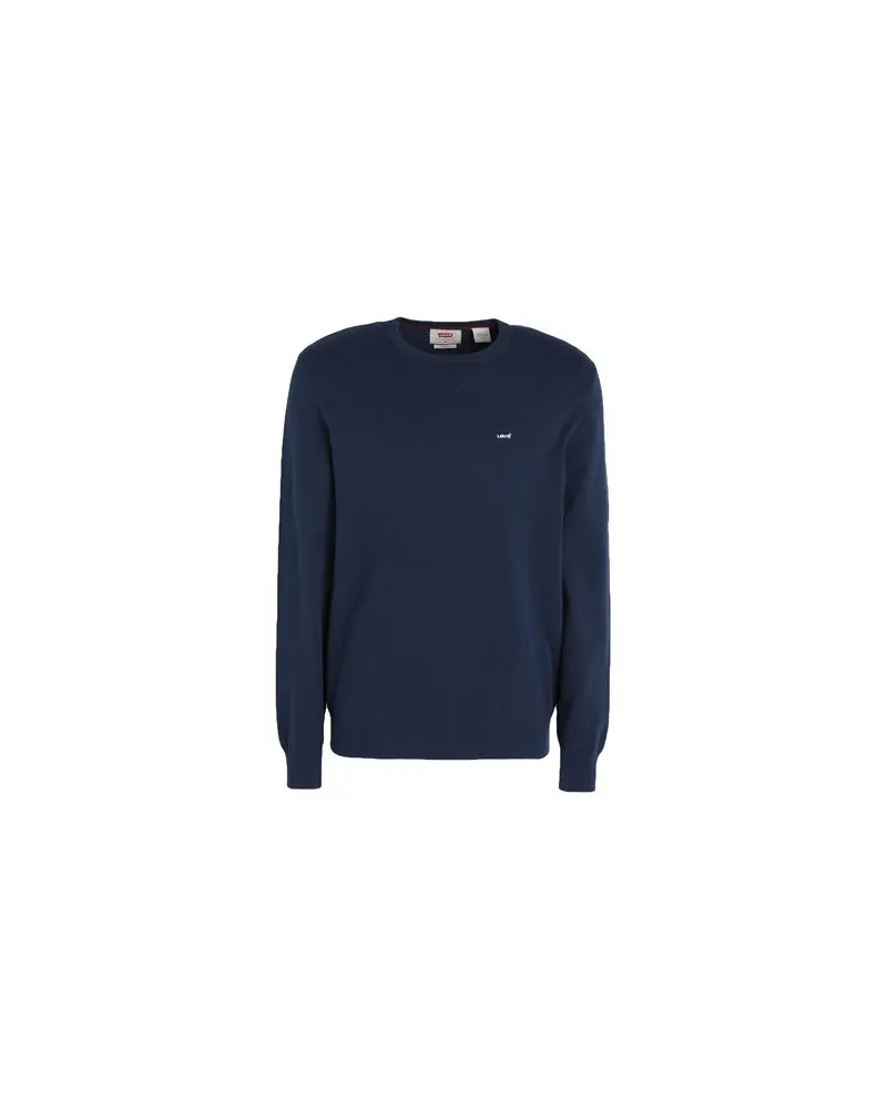 Levi's MT-SWEATERS  - STRICKWAREN - Pulloverauf YOOX.COM Marineblau