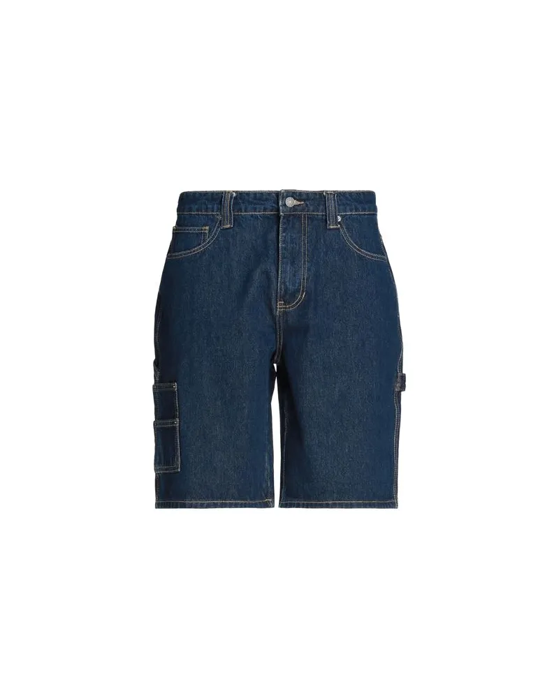 Guess HOSEN & RÖCKE - Jeansshortsauf YOOX.COM Blau