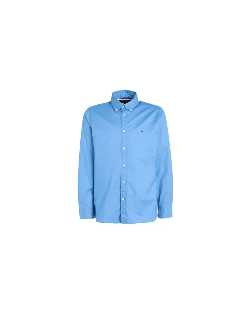 Tommy Hilfiger TOPS - Hemdenauf YOOX.COM Hellblau