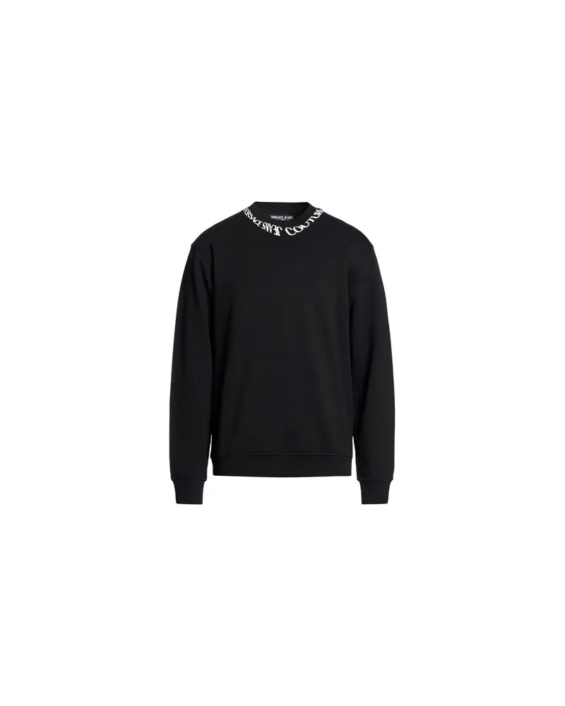Versace Jeans TOPS - Sweatshirtsauf YOOX.COM Schwarz