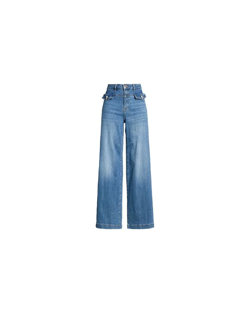 Fracomina HOSEN & RÖCKE - Jeanshosenauf YOOX.COM Blau