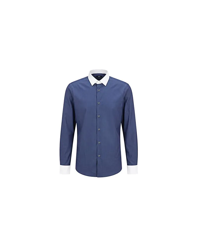 HUGO BOSS TOPS - Hemdenauf YOOX.COM Nachtblau
