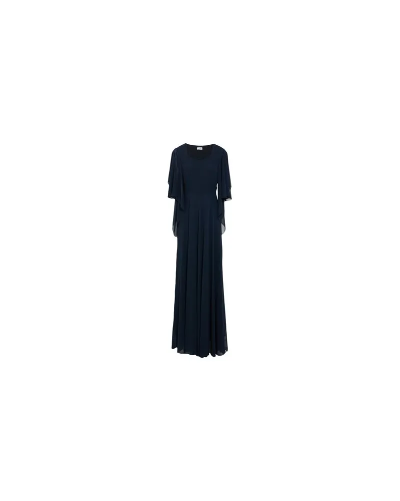 Rue du Bac KLEIDER - Maxi-Kleiderauf YOOX.COM Nachtblau