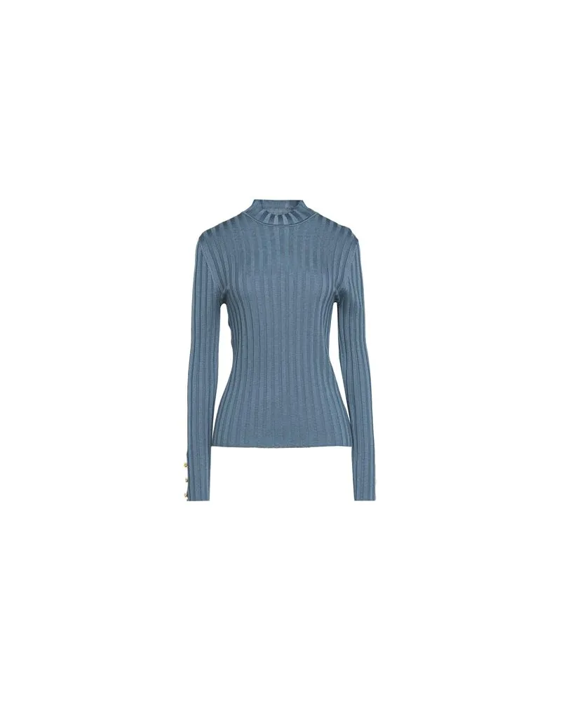 ST. JOHN STRICKWAREN - Rollkragenpulloverauf YOOX.COM Taubenblau