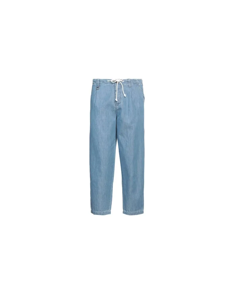 Paolo Pecora Milano HOSEN & RÖCKE - Jeanshosenauf YOOX.COM Blau