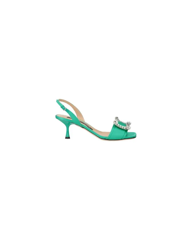 Sergio Rossi SCHUHE - Sandalenauf YOOX.COM Smaragdgrün