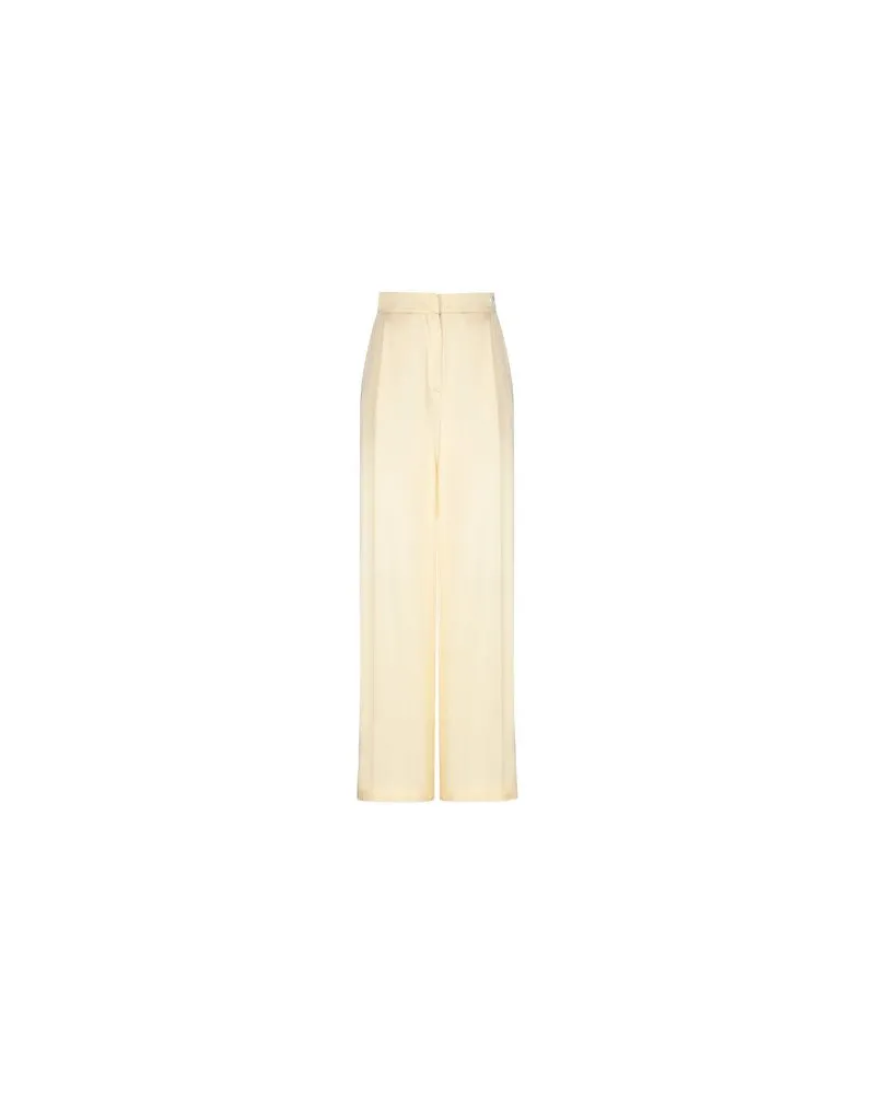 Semicouture HOSEN & RÖCKE - Hosenauf YOOX.COM Pastellgelb